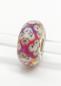 Preview: Violet Rock Flowerstone - Elfbeads Glas - Originalfoto